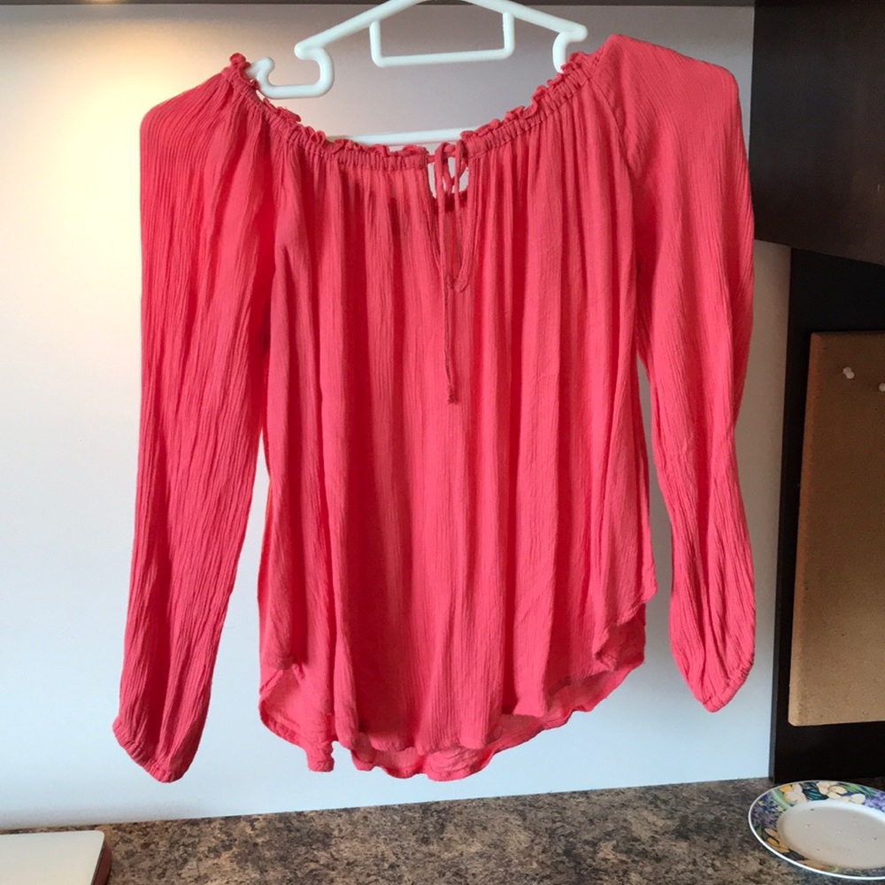 off the shoulder blouse